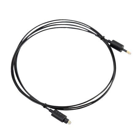 PYLE 6 Ft Mini-Toslink To Toslink Optical Digital Audio Cable PDOC6